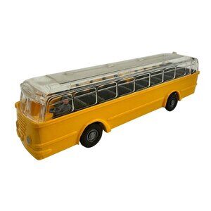 Wiking Die Cast Plastic Yellow Bus Germany